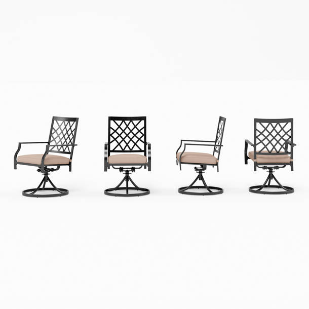 Lark Manor Mcgahan Patio Dining Armchair with Cushion & Reviews Wayfair